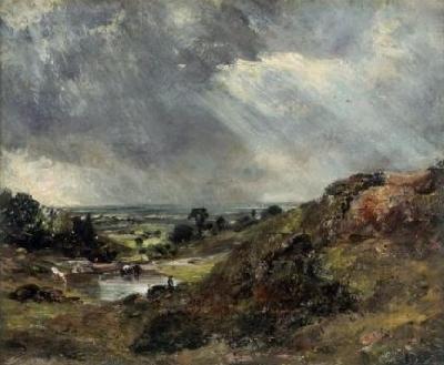 John Constable Branch hill Pond Spain oil painting art
